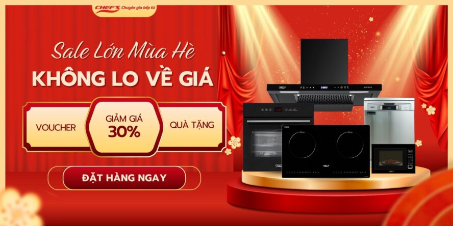 Khuyến mãi thiết bị nhà bếp Chefs